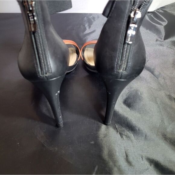 BCBG PARIS ANKLE STRAP OPEN TOES HIGH HEEL STILETTOS PUMP SANDAL - Picture 9 of 15